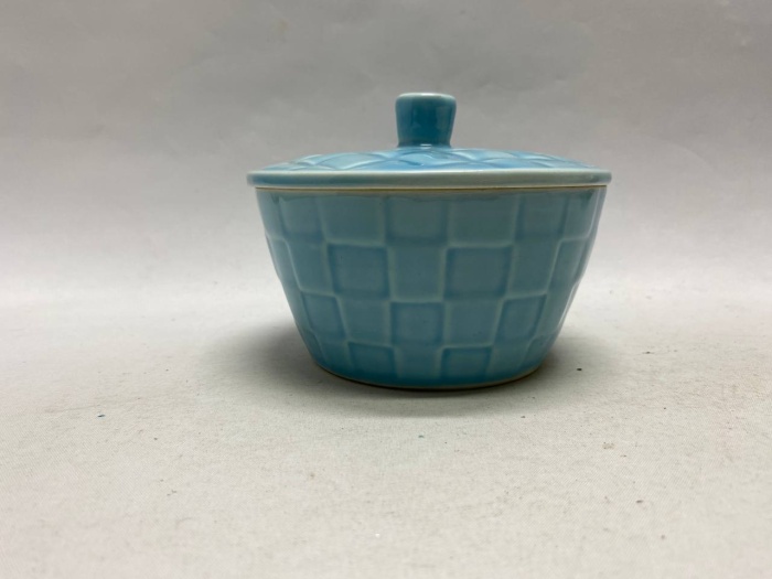 Масленка с крышкой керамика СССР