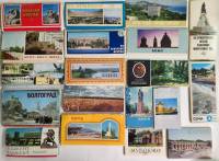 Наборы открыток 19 шт республики города СССР России полные комплекты