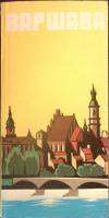 Книга Варшава. Путеводитель 1987 В. Глембоцкий Польша Мягкая обл. 196 с. С цв илл