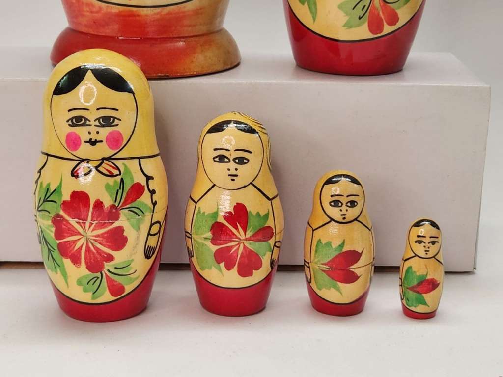 Матрешка 6 мест СССР
