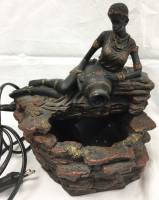 Декоративный фонтан "Эфиопка" (сост. на фото)