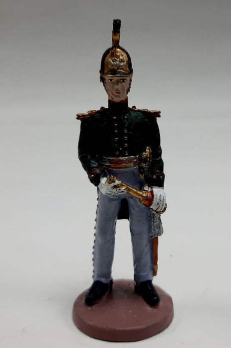 Оловянный солдатик &quot;Обер-офицер Конной артиллерии, 1812-1813 г.&quot;