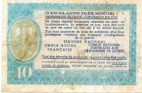 (№1940) Банкнота Франция 1940 год "10 Francs"
