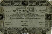 (№1811P-A48b) Банкнота Австрия 1811 год "20 Gulden"