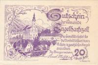 (№1920) Банкнота Австрия 1920 год "20 Heller"