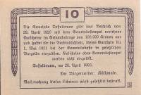(№1920) Банкнота Австрия 1920 год "10 Heller"