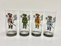 Стопки Мушкетеры 4 шт 