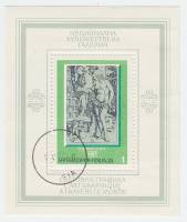 (1975-040) Блок Болгария "А. Дюрер 'Сон' "    Изобразительное искусство разных стран из художественн