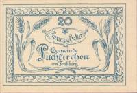 (№1920) Банкнота Австрия 1920 год "20 Heller"