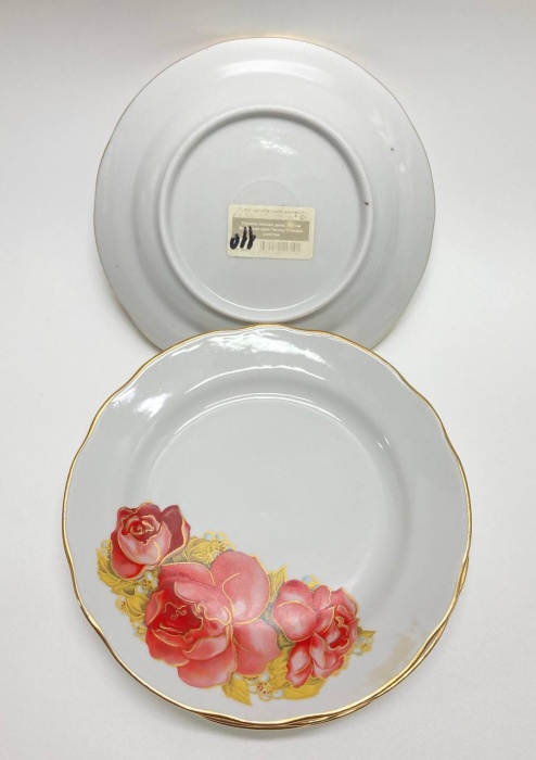 Тарелки десертные, Дулёво, Россия, 5 шт