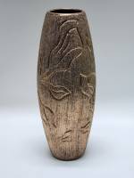 Ваза керамическая позолота 32 см