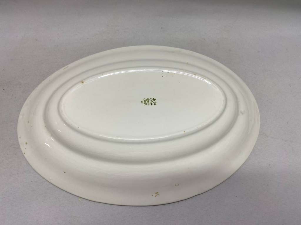 Блюдо овальное Зик Конаково