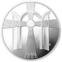 () Монета Литва 2000 год 50 лит ""   AU