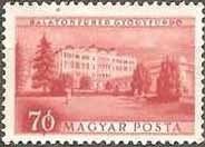 (1953-022) Марка Венгрия "Минеральные воды, Балатонфюред "    Туризм и отдых в Венгрии II Θ