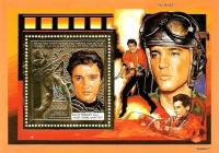 (№1994-60) Блок марок Мали 1994 год "Элвис Пресли 19351977 в фильмах", Гашеный