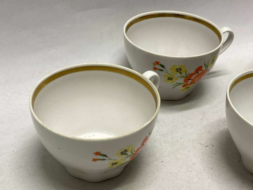 Чайная чашка Рига СССР, 4 шт