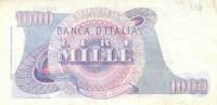 (№1964P-96c.1) Банкнота Италия 1964 год "1,000 Lire"