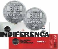 (2008) Монета Португалия 2008 год 1,5 евро "Медицинская помощь"  Медь-Никель  Буклет