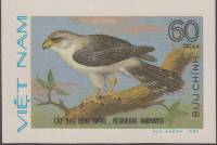 (1982-041) Марка Вьетнам "Белогрудый сокол"    Хищные птицы III Θ