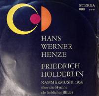 Пластинка виниловая L. Driscoll, E. Ferstl Hans werner henze  ETERNA 300 мм. Very good