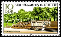 (1980-010) Марка Германия (ГДР) "Гросседлиц, Тихая Музыка"    Сады барокко III Θ
