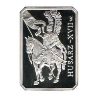 2009 Монета Польша 2009 год 10 злотых Гусар  Серебро Ag 925  PROOF