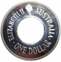 () Монета Австралия 1988 год 1 доллар ""   AU