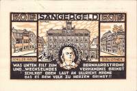 (№1921) Банкнота Германия 1921 год "50 Pfennig"