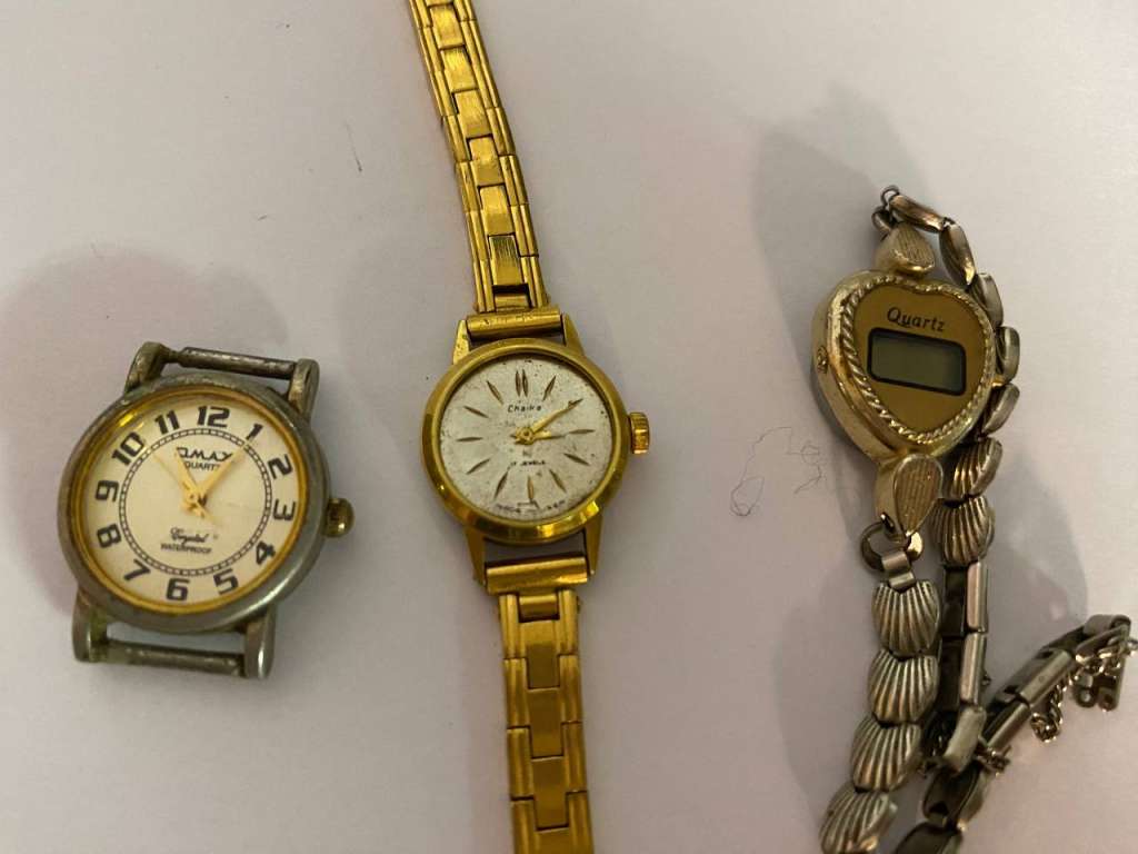 Часы наручные Chaika, Qmax, Qurts, 3 шт