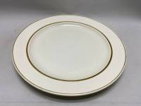 Тарелка ЗИК Конаково 35 см золотая кайма