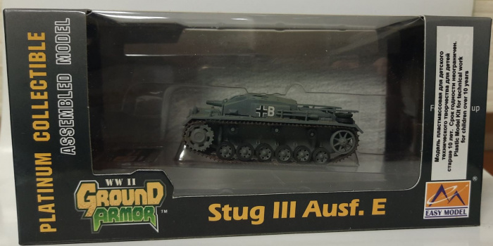 &quot;Ground Armor&quot;, модель Stug III Ausf.E, пластик (в коробке-блистере)