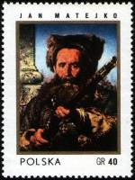 (1972-048) Марка Польша "Остафий Дашкевич"    Живопись Польши II Θ