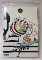 (2017) Монета Франция 2017 год 10 евро "Жан Поль Готье. Тулуза №24"  Серебро Ag 333  Буклет