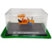 Тракторы история люди машины модель ДТ 20 гусеничный в коробке-блистере без журнала