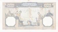 () Банкнота Франция 1937 год 1 000  ""   UNC