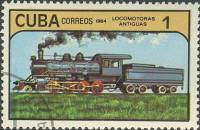 (1984-044) Марка Куба "Локомотив (1)"    Локомотивы III Θ