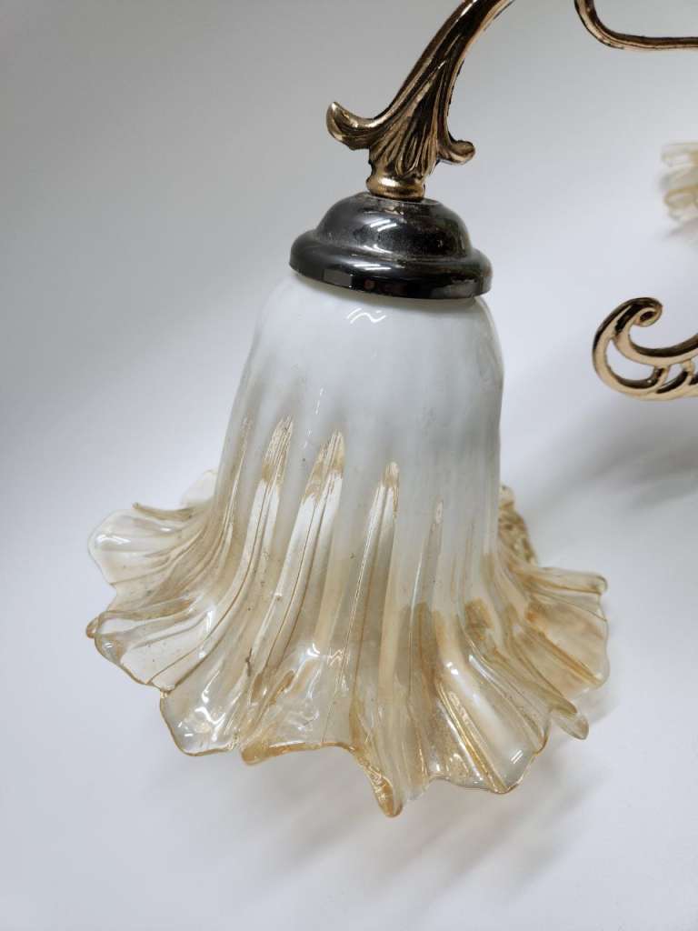 Люстра потолочная 3 плафона трехрожковая