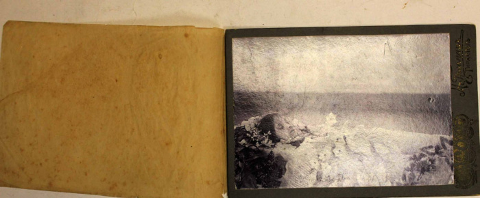 Винтажная фотокарточка девушки в гробу 19-ый век Тирасполь