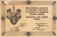 (№1920) Банкнота Австрия 1920 год "20 Heller"