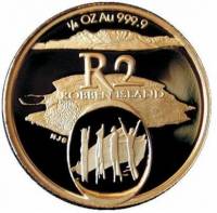 (№2002km386) Монета Южная Африка 2002 год 2 Rand (Остров Роббен)