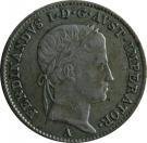  Монета Австро-Венгрия 1835 год 5     Биметалл (Серебро - Ниобиум)  UNC