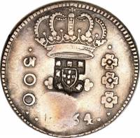 (№1809km298) Монета Бразилия 1809 год 320 Reacute;is