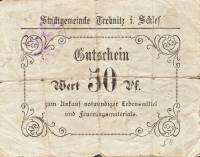 (№1915) Банкнота Германия 1915 год "50 Pfennig"