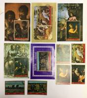 Набор из 6 марок + 5 блоков, Манама, Гашёные, III Θ (сост. на фото) 