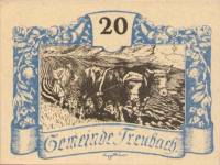 (№1920) Банкнота Австрия 1920 год "20 Heller"