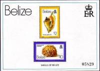 (№1980-15) Блок марок Белиз 1980 год "Лист 2", Гашеный