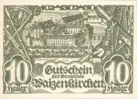 (№1920) Банкнота Австрия 1920 год "10 Heller"