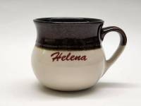 Чашка кружка кофейная чайная Kermansavi Helena Финляндия обливная керамка