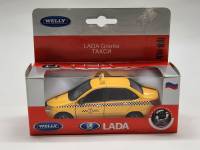 Модель автомобиля LADA Granta такси в коробке-блистере Welly