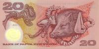 Банкнота Папуа-Новая Гвинея 2006 год 20 кина Райская птица   UNC